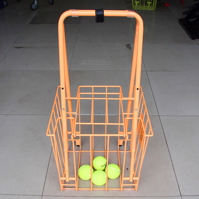 Carretti di insegnamento di tennis di lunghezza di larghezza 350mm di piegatura 300mm dello scaffale di stoccaggio dell'articolo sportivo, grande capacità della palla