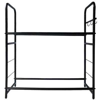 Scaffale di immagazzinaggio delle gomme di lunghezza 1180mm di altezza 1250mm con i ganci