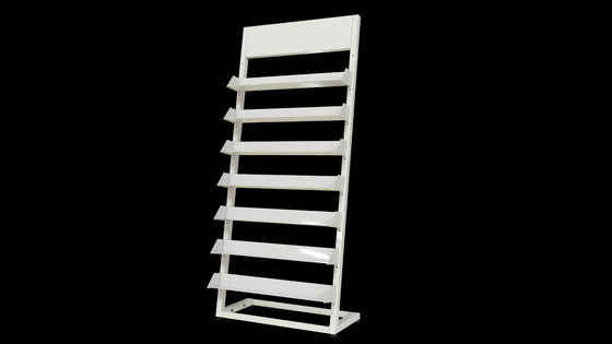 scaffale di esposizione della rivista del metallo di lunghezza di 650mm 