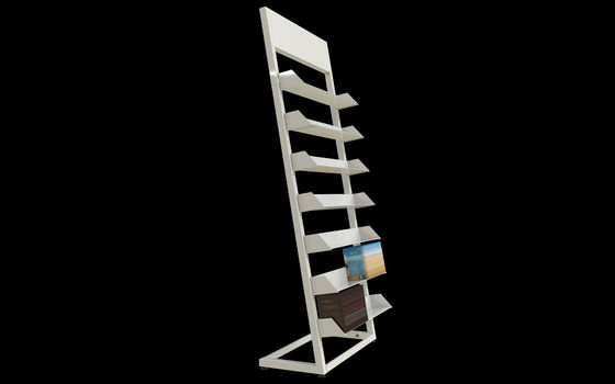 scaffale di esposizione della rivista del metallo di lunghezza di 650mm 