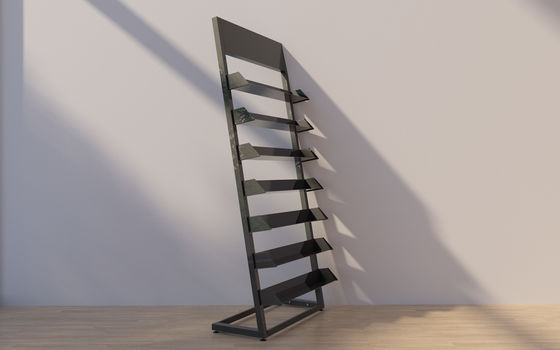 scaffale di esposizione della rivista del metallo di lunghezza di 650mm 