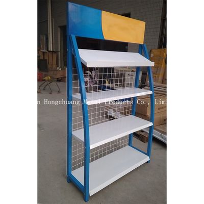 Gli accessori dell'automobile di stile H850mm di modernizzazione visualizzano lo scaffale con il blu