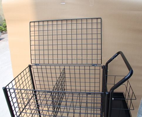 alto 370mm ampio carretto di insegnamento di tennis della palla di Ballport 325 dello scaffale di stoccaggio dell'articolo sportivo di 800mm, colore nero
