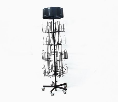 scaffale girante della letteratura di altezza di lunghezza 1708mm di 524mm, scaffale di libro del filatore 360 gradi