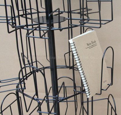 scaffale girante della letteratura di altezza di lunghezza 1708mm di 524mm, scaffale di libro del filatore 360 gradi