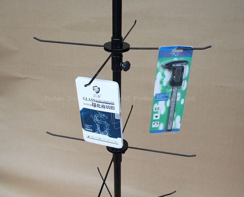 3 scaffale di esposizione girante di altezza di larghezza 1780mm di Tires 550mm per la cassa del telefono