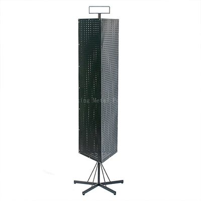 esposizione di Pegboard dei gioielli di altezza di larghezza 165mm di 42mm, tre lati che girano il supporto dell'opuscolo, scaffale di esposizione del supermercato