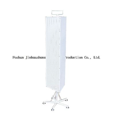 esposizione di Pegboard dei gioielli di altezza di larghezza 165mm di 42mm, tre lati che girano il supporto dell'opuscolo, scaffale di esposizione del supermercato