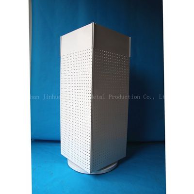 lo scaffale di esposizione girante di altezza di lunghezza 1440mm di 540mm, Pegboard girante visualizza quattro parteggiati
