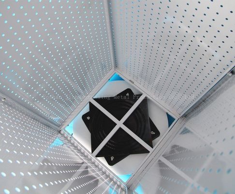 lo scaffale di esposizione girante di altezza di lunghezza 1440mm di 540mm, Pegboard girante visualizza quattro parteggiati