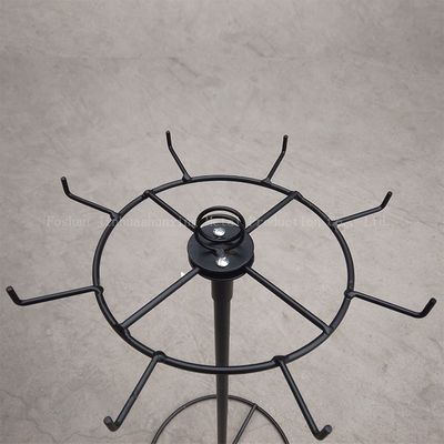 scaffale di esposizione girante di larghezza di altezza 100mm di 550mm con i ganci