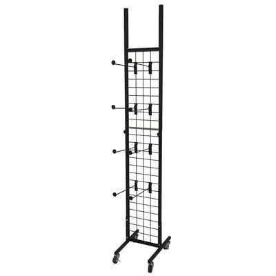 organizzatore Rack, il nero d'attaccatura dell'abbigliamento di altezza di larghezza 1800mm di 300mm del supporto di Chappal