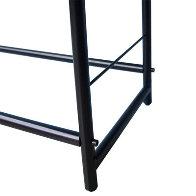 Il nero dello scaffale di esposizione degli accessori dell'automobile di larghezza 1180mm di profondità 460mm