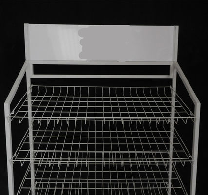 Supporto di Mesh Wire Storage Display Rack delle merci del pane del forno con le ruote