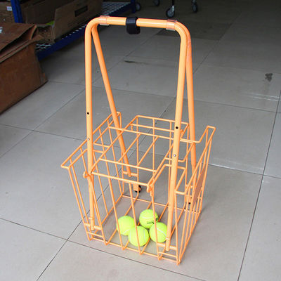 Carretti di insegnamento di tennis di lunghezza di larghezza 350mm di piegatura 300mm dello scaffale di stoccaggio dell'articolo sportivo, grande capacità della palla