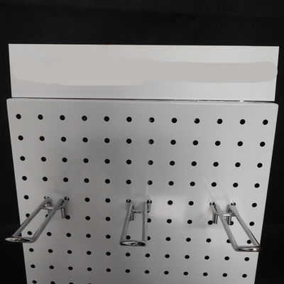 Condizione su misura del pavimento dello scaffale dello strumento di Pegboard di altezza di larghezza 589mm di logo 380mm