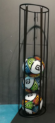 Pavimento che sta stoccaggio della palla di sport del garage di H1020mm W270mm, scaffale verticale di stoccaggio di pallacanestro