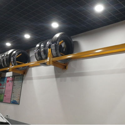 Lo scaffale su ordinazione del LH Logo Heavy Duty Tire Rack, gomma di attaccatura di parete tormenta lo scaffale di esposizione ispessito e d'acciaio per il negozio