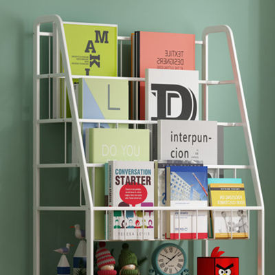 Ferro di larghezza 350mm del LH e scaffale per libri di legno degli scaffali, di legno e del ferro