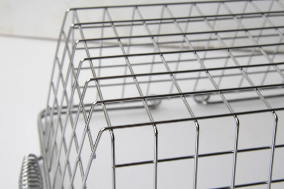 Scaffali di esposizione su ordinazione del supermercato della prova di TUV di dimensione, cestini della spesa del deposito