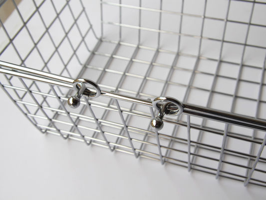 Scaffali di esposizione su ordinazione del supermercato della prova di TUV di dimensione, cestini della spesa del deposito