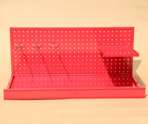 Potere che ricopre lo scaffale di esposizione di Pegboard di approvazione di HongChuang TUV Mini Size