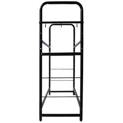 Scaffale di immagazzinaggio delle gomme di lunghezza 1180mm di altezza 1250mm con i ganci