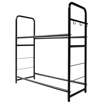 Scaffale di immagazzinaggio delle gomme di lunghezza 1180mm di altezza 1250mm con i ganci