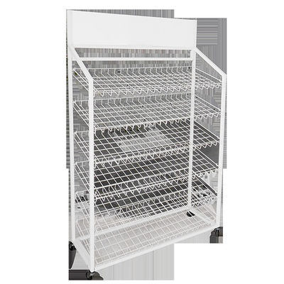 scaffali di esposizione del supermercato di altezza di profondità 1680mm di 485mm in vari colori