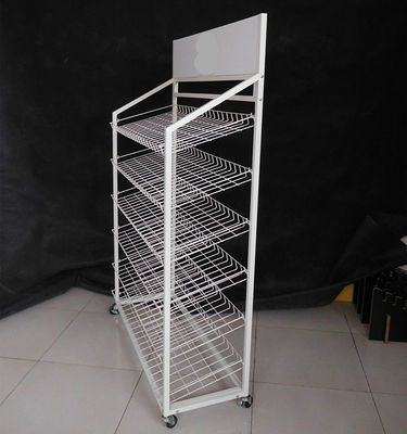 scaffali di esposizione del supermercato di altezza di profondità 1680mm di 485mm in vari colori