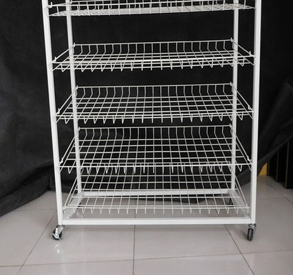 scaffali di esposizione del supermercato di altezza di profondità 1680mm di 485mm in vari colori