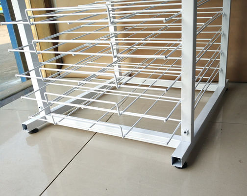 Scaffali di esposizione di separazione di carta del supermercato di colore dello scaffale RAL dell'opuscolo 40kg Capcacity