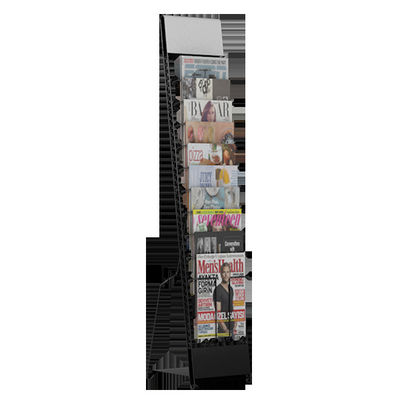 Altezza su misura 1310mm di lunghezza 250mm degli scaffali di esposizione del supermercato della rivista