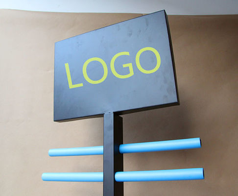 Scaffale di stoccaggio dell'articolo sportivo di H1800mm L450mm, scaffale Logo Printed di stoccaggio del pattino