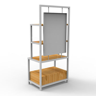 Ferro di larghezza 350mm di lunghezza 650mm e scaffali di legno, ferro ed il nero di legno dello scaffale per libri