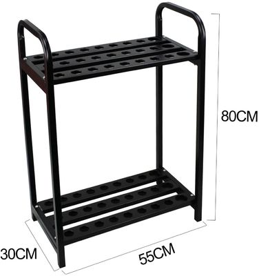 4 x 10,5 x 29 pollici di golf della borsa dell'organizzatore di scaffale di Club Display Putter con il foro 9