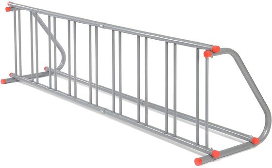 L'organizzatore di stoccaggio della bicicletta del cavalletto 9 111" L tutta la polvere d'acciaio dello scaffale di griglia ha ricoperto