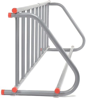 L'organizzatore di stoccaggio della bicicletta del cavalletto 9 111" L tutta la polvere d'acciaio dello scaffale di griglia ha ricoperto