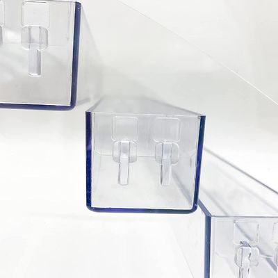 Gli occhiali da sole da tavolo del supporto per banco di mostra il chiaro vassoio di stoccaggio di occhiali 6 strati