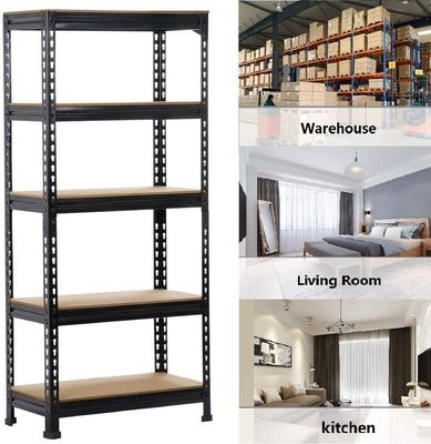 5 multiuso pratici robusti di organizzazione dell'angolo dello scaffale di stoccaggio dello scaffale per la casa