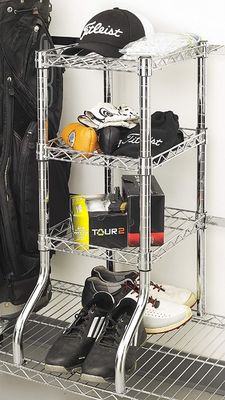 Scaffale del filo di acciaio di Rack Heavy Duty dell'organizzatore dell'attrezzatura di golf di TUV