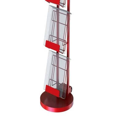 Scaffale della scaffalatura di Shelf Magazine Display dell'organizzatore del metallo del giornale del cavo